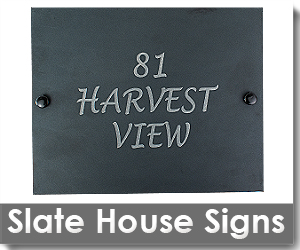 wholesale slate house signs