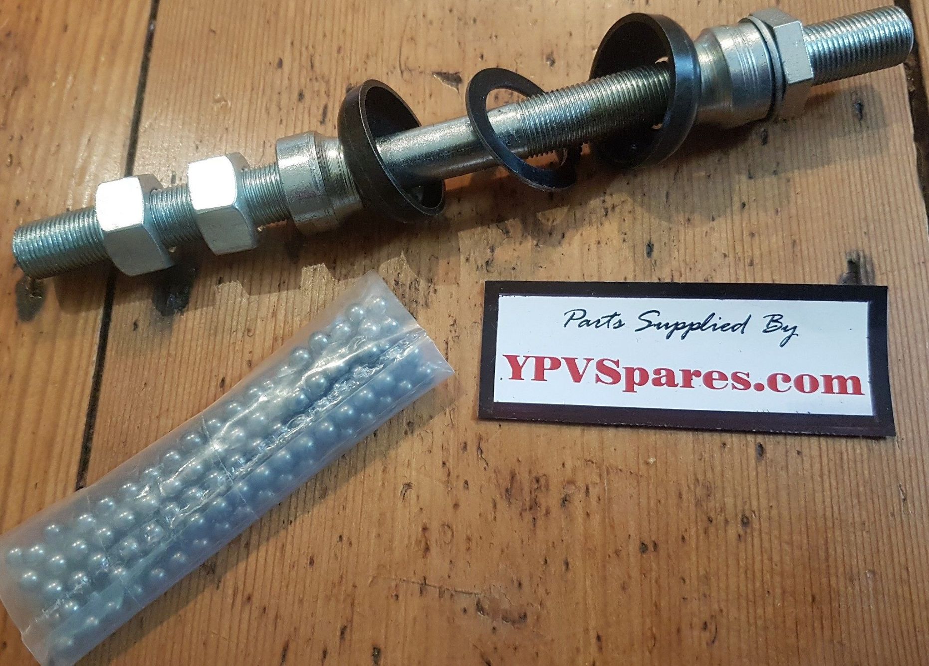 Puch MAXI Complete Rear Wheel Axle Set