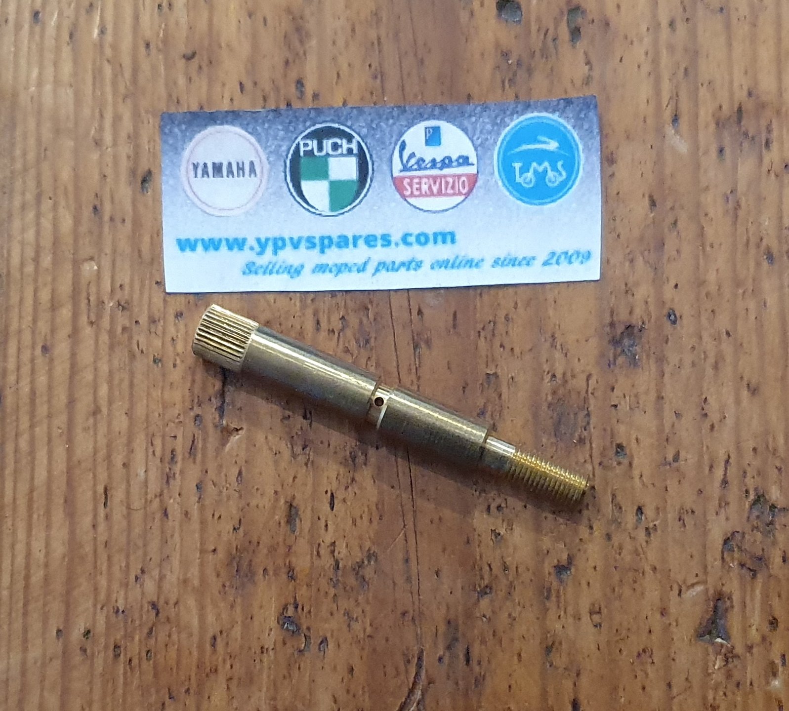 Mikuni brass idle adjuster for original 16mm FS1E carb