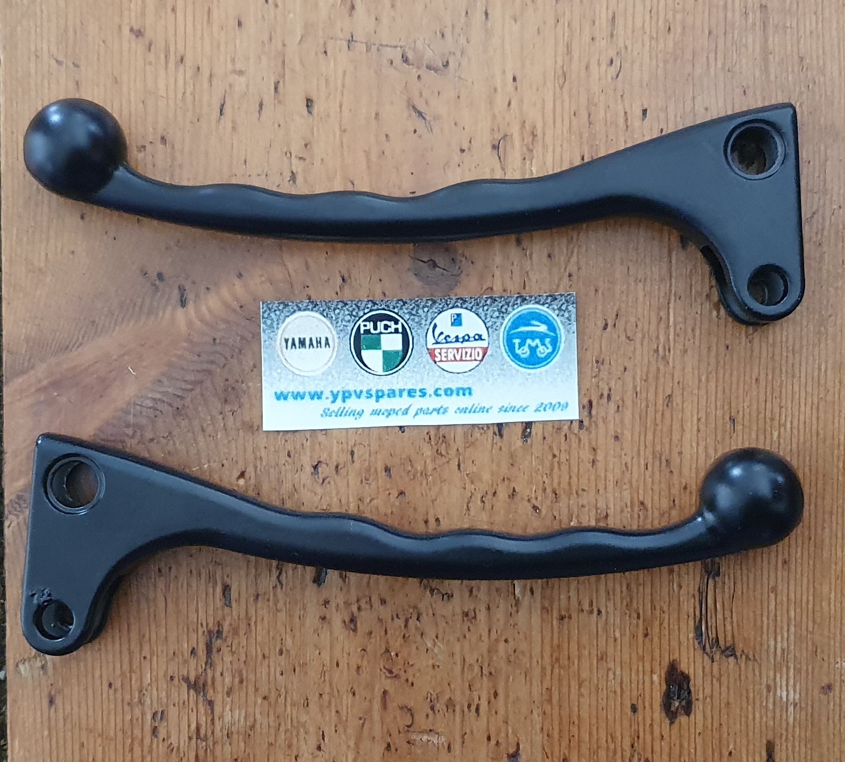 Puch/Tomos Black alloy brake levers