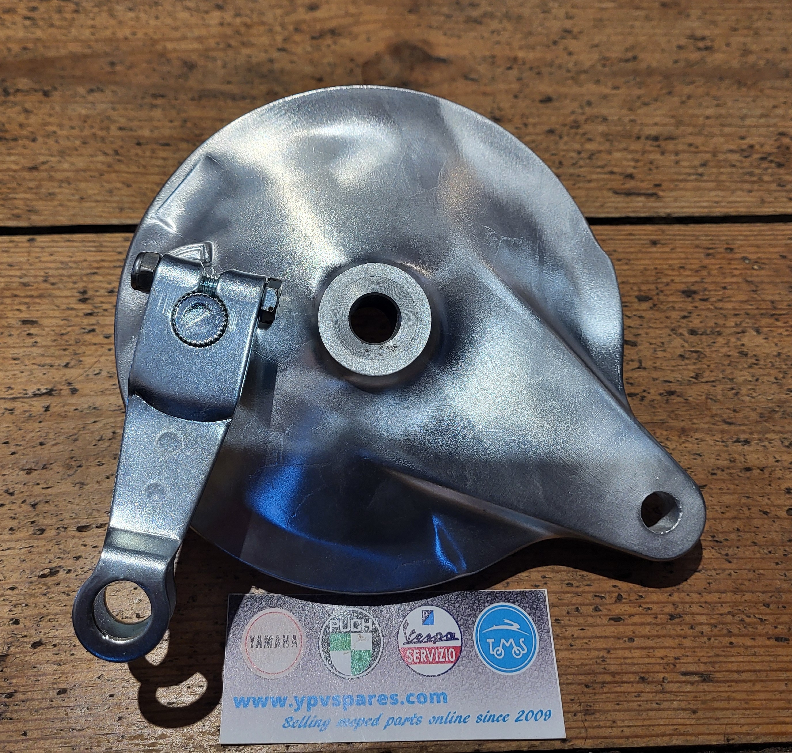 FS1 rear brake plate and arm