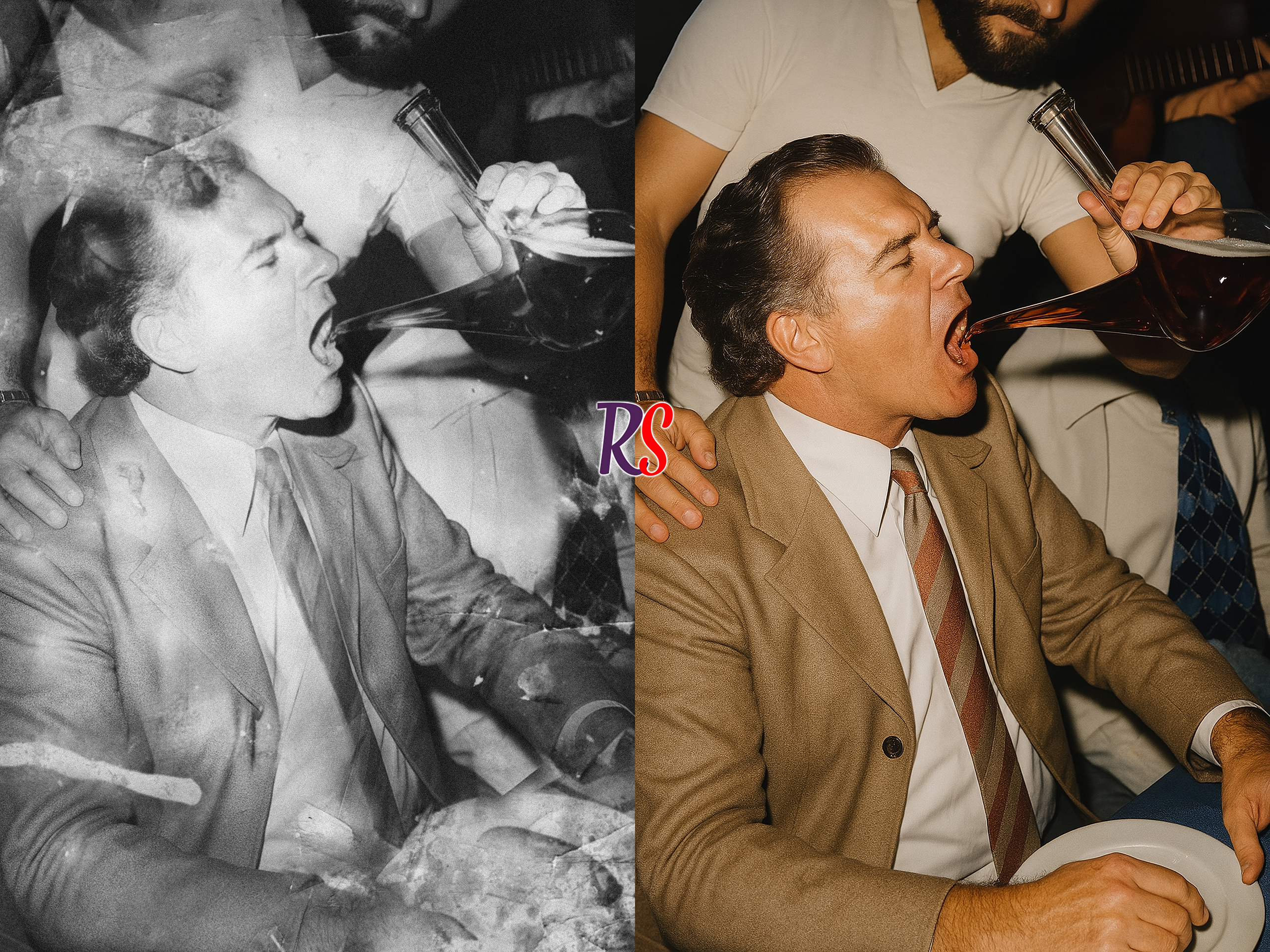 Photo restoration example comparison 3 (fullscreen)