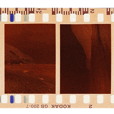 Half frame negative for negative scanning service