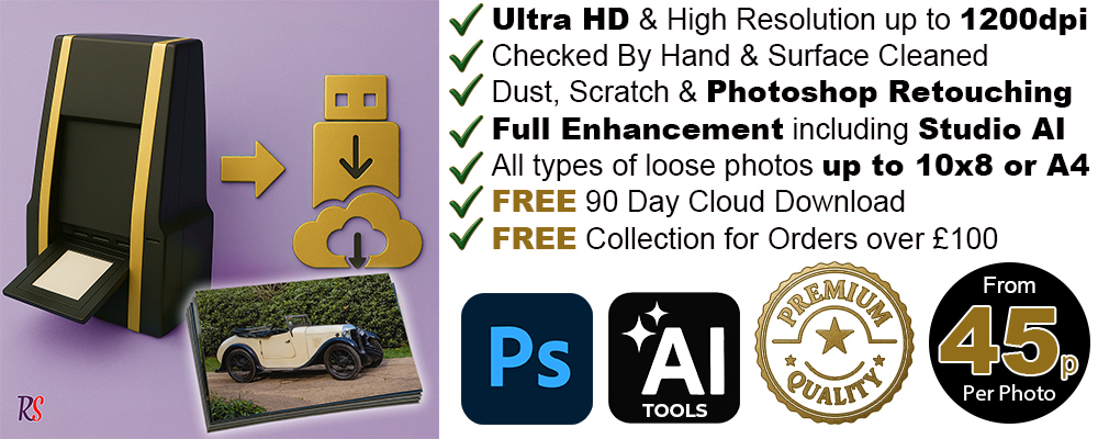premium photo scanning service | Ultra HD up to 1200dpi
