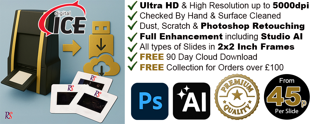 premium slide scanning service digital 4k UHD 5000dpi