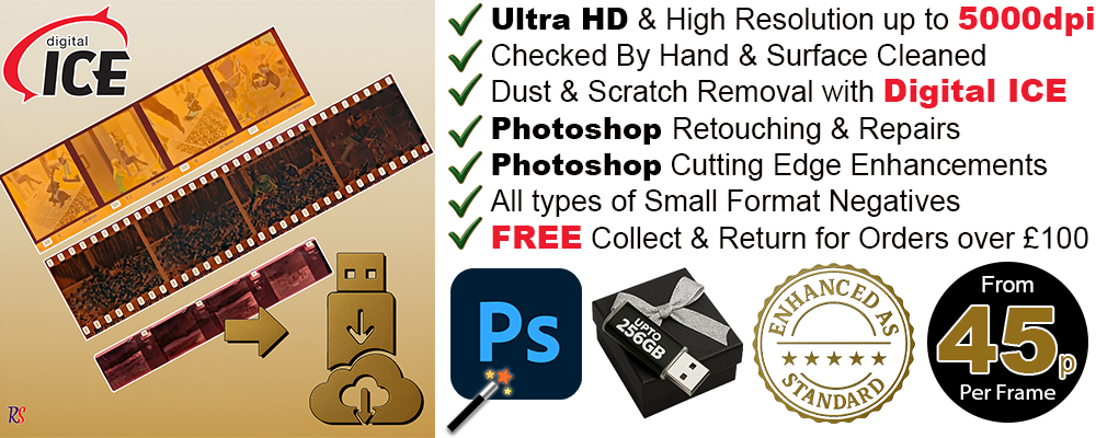 small format negative scanning service main image