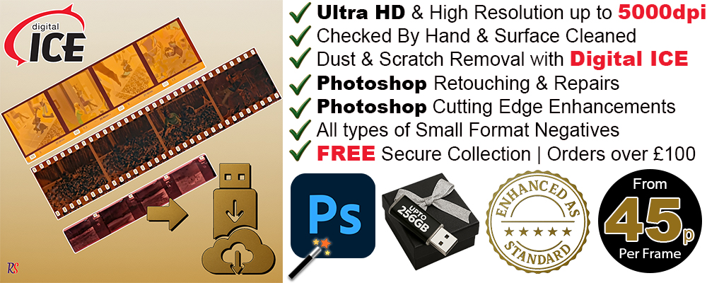 small format negative scanning service main image