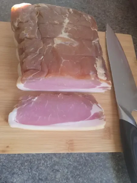 Home Made 'Dry' (ish) cured BACON