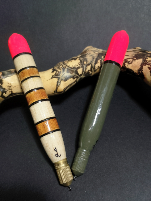 loaded pike pencil floats with night light sockets