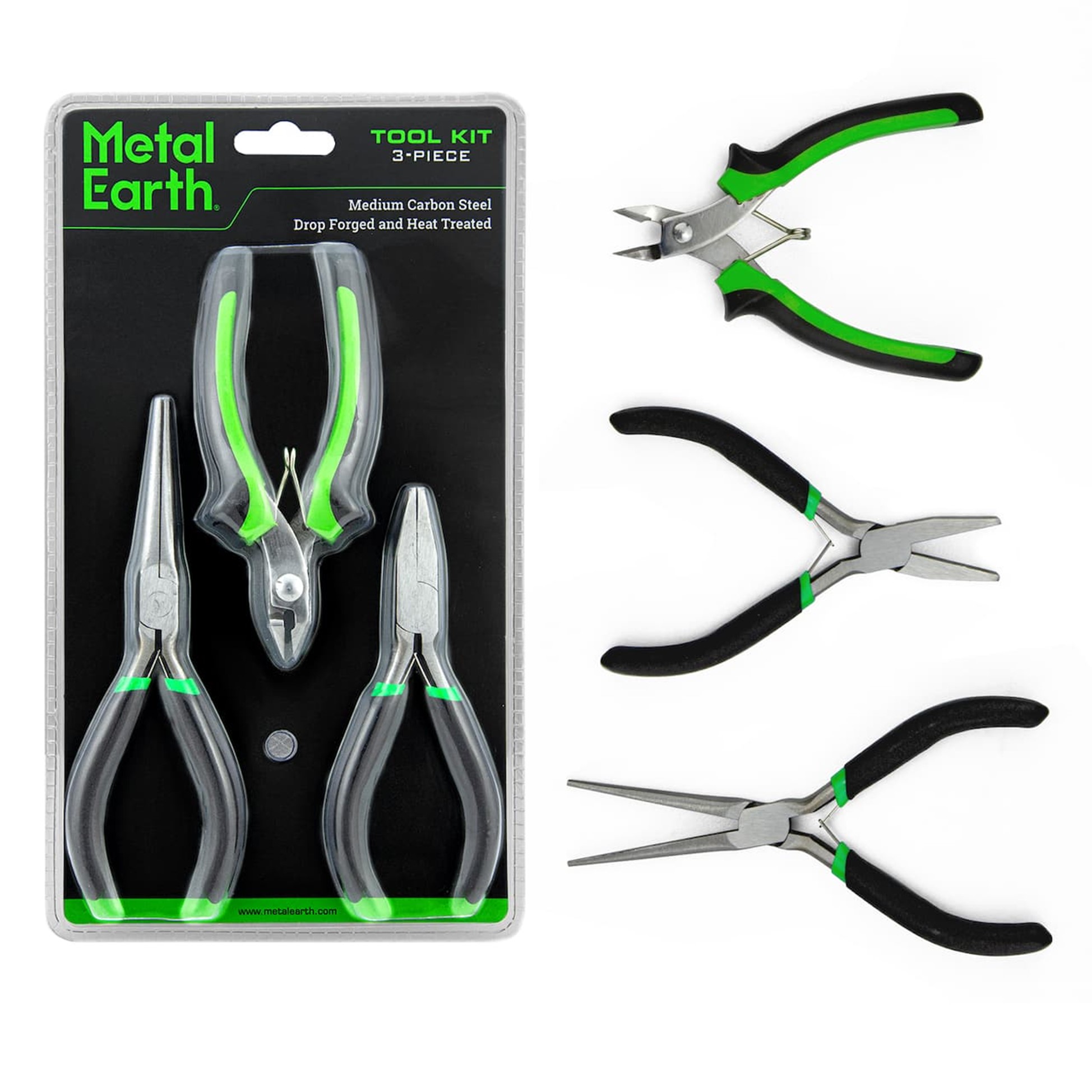 3 Piece Metal Earth Tool Kit