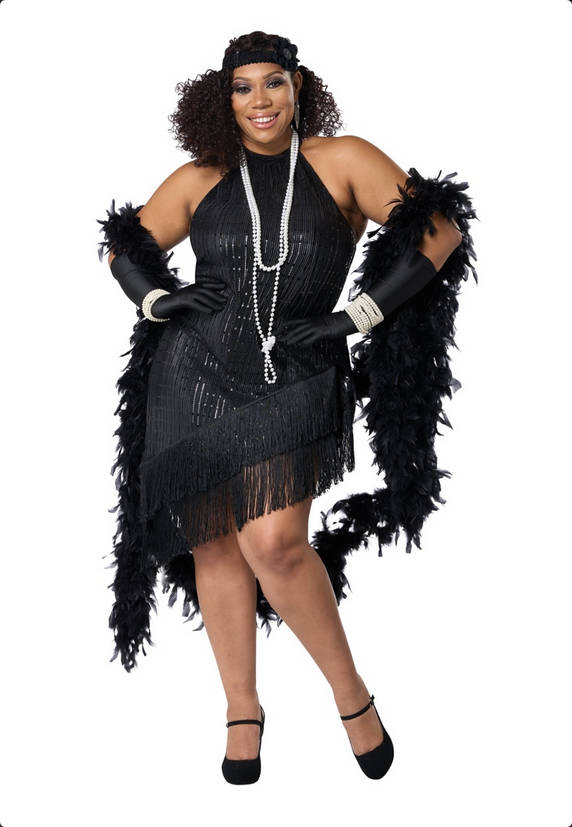 Fabulous Flapper Adult Plus Costume