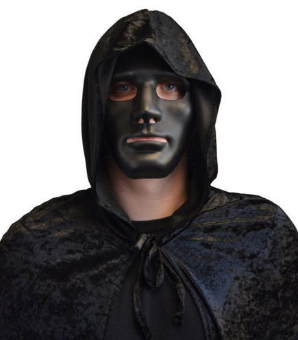 Black PVC Mask