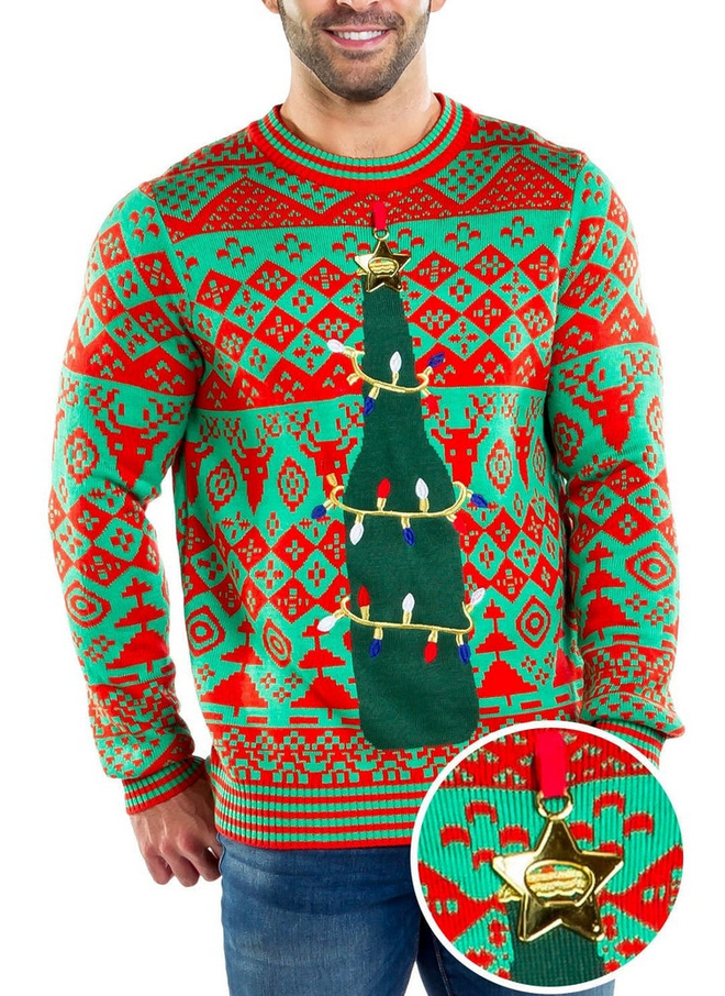 Festive Beer Ugly Christmas Sweater