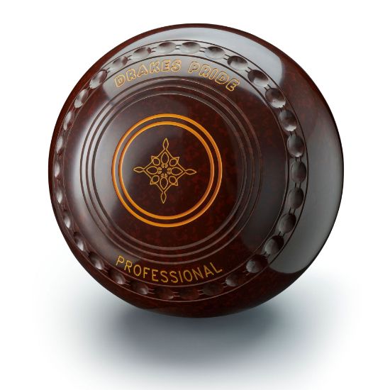 Drakes Pride Professional Bowls Brown
