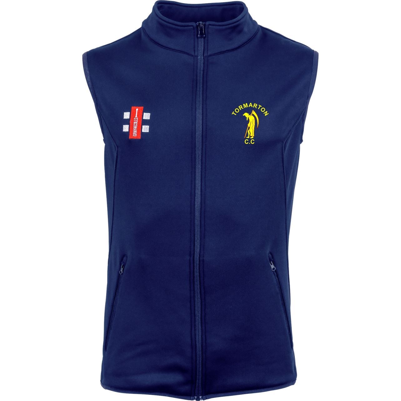 Tormarton CC Gray Nicolls Storm Bodywarmer - Navy