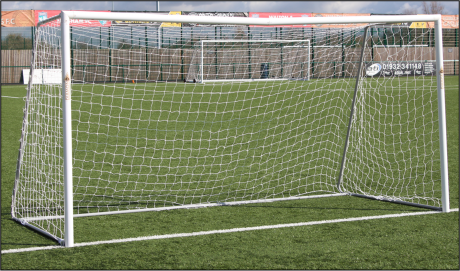 Diamond 12 x 6 Folding Side Aluminium Goal - INC CARRIAGE