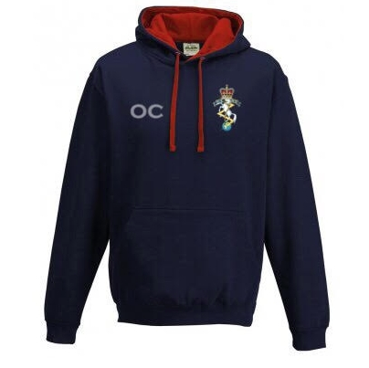 Reme Hockey Unisex Contrast Hoodie - Navy/Red