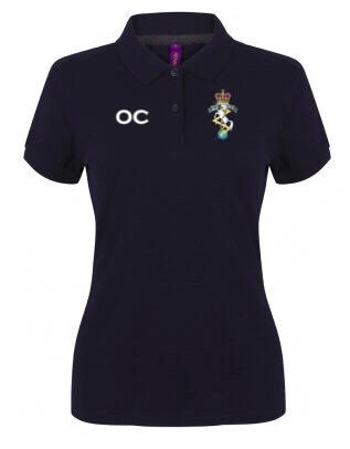 Reme Hockey Womens Plain Modern Fit Polo - Navy