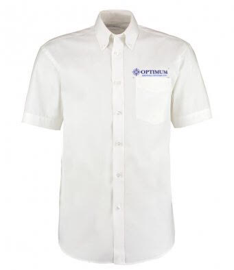 Optimum Drywall K109 SHORT SLEEVE SHIRT WHITE