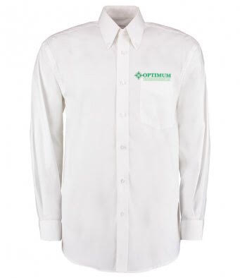 Optimum Combined K105 LONG SLEEVE SHIRT WHITE