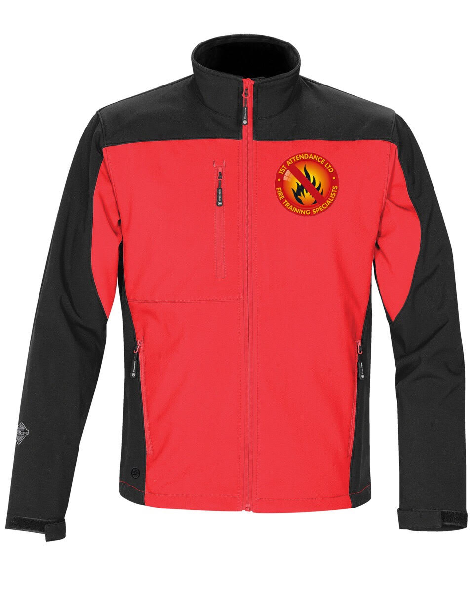 1ST ATTENDANCE JACKET RED/BLACK - bhs3