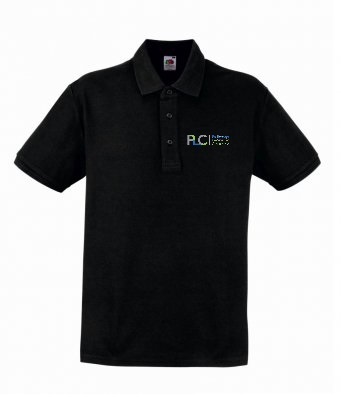 PLC STAFF POLO SHIRT BLACK