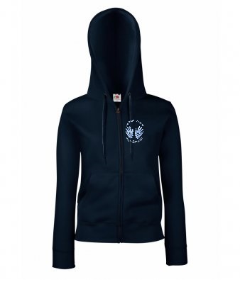 Hanham Toddlers SS82 Fruit of the Loom Premium Lady Fit Zip Hooded Jacket