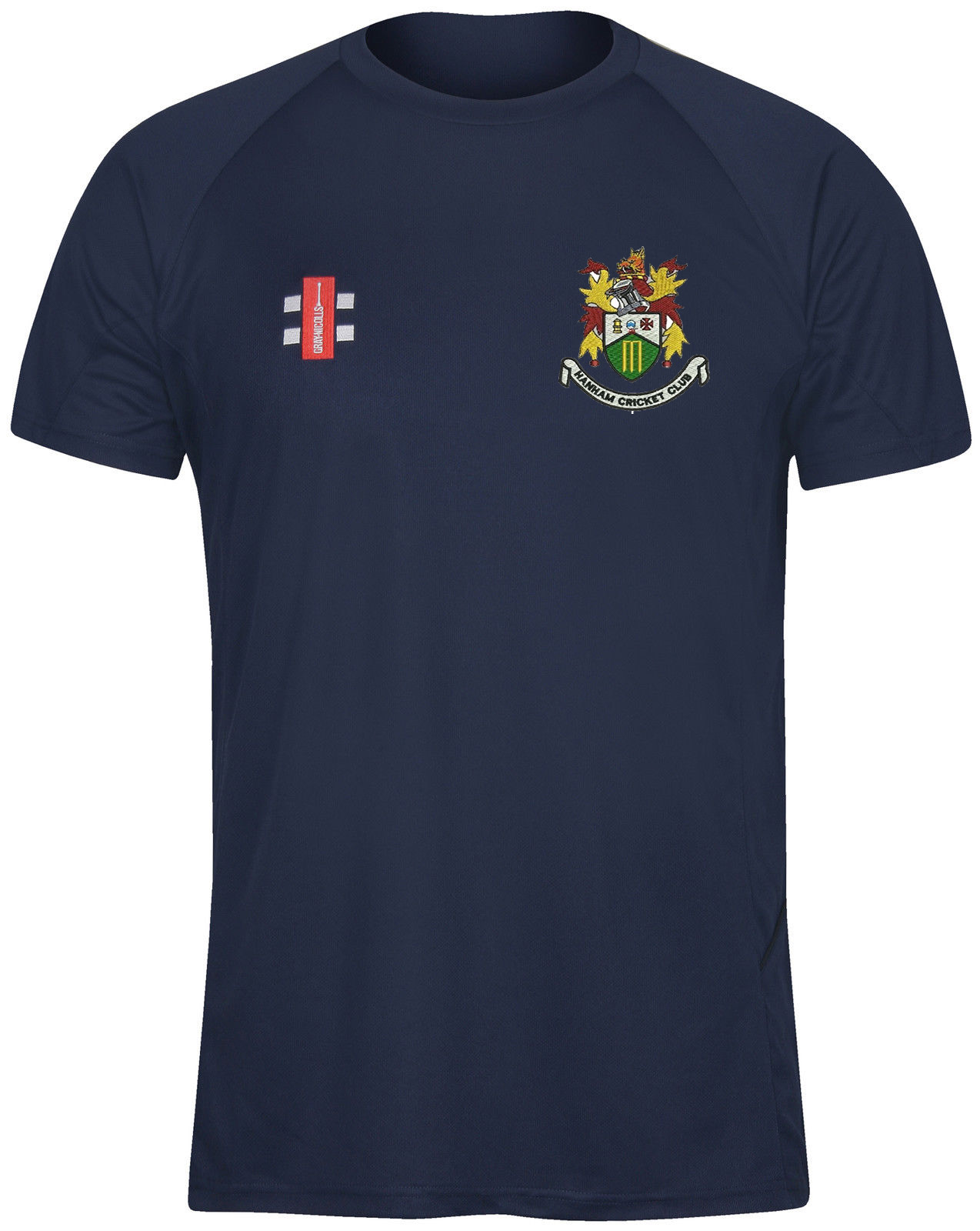 HANHAM CC MATRIX T-SHIRT SENIOR - GRAY NICOLLS