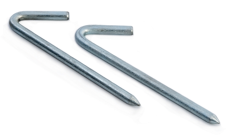 Precision Heavy Duty Steel Net Pegs Bag of 20