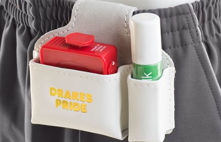 Drakes Pride Leather Accessory Pouch