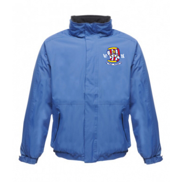 WHAC Waterproof Jacket - Royal/Dark Navy