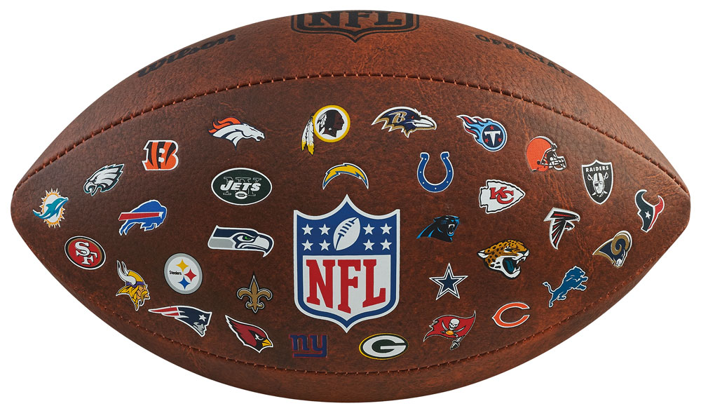 Wilson NFL 32 Team Logo American Football