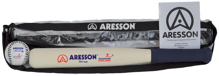 Aresson Mirage Rounders Bat & Ball Set