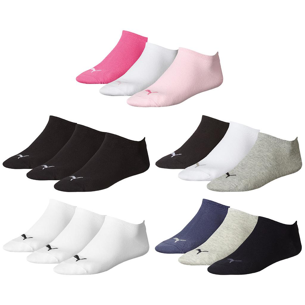 Puma Sneaker Invisible Socks 3 Pairs