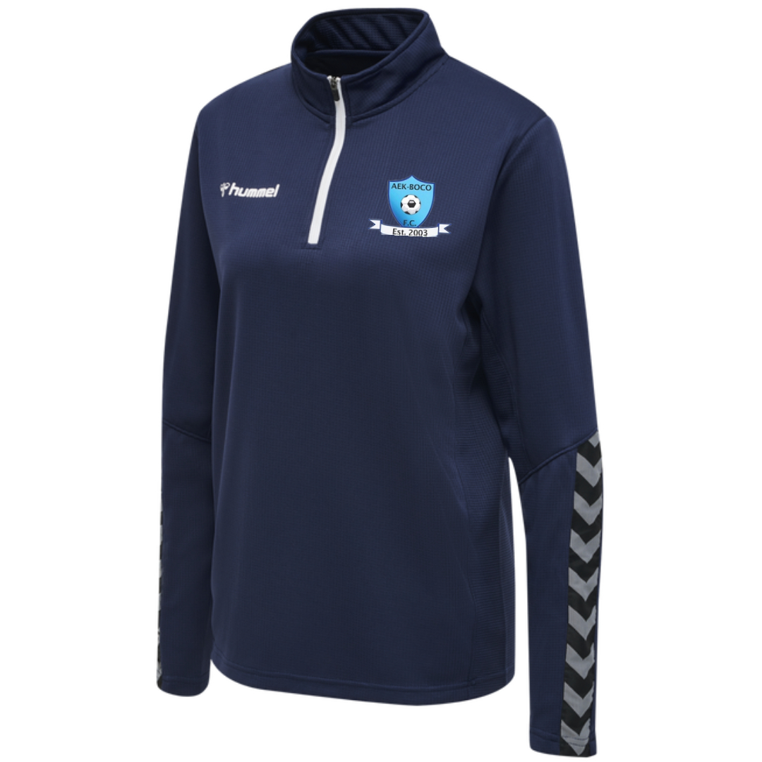 AEK Boco Hummel Core Poly 1/2 Zip Sweatshirt - Womens - 2 Colour Options