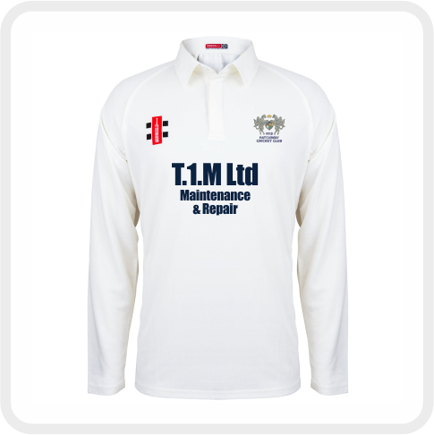 Patchway CC Gray Nicolls Matrix V2 L/S - Ivory Trim