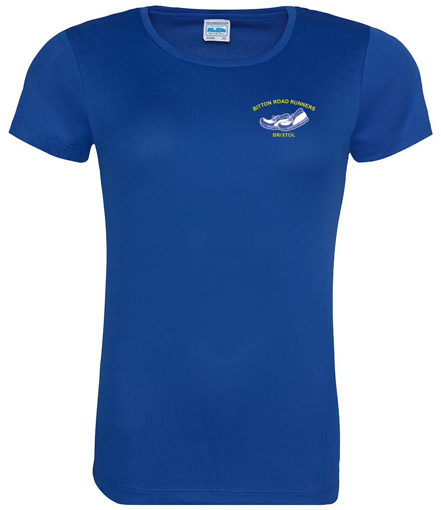 Bitton Road Runners T-Shirt Ladies - Royal