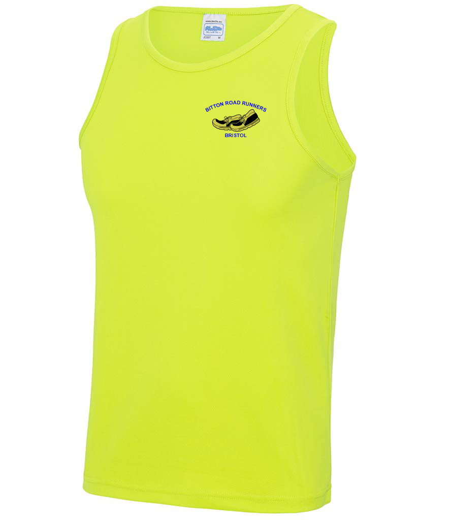 Bitton Road Runners Adults Vest - Yellow