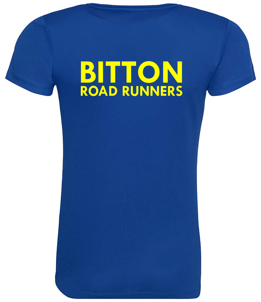 Bitton Road Runners T-Shirt Ladies - Royal