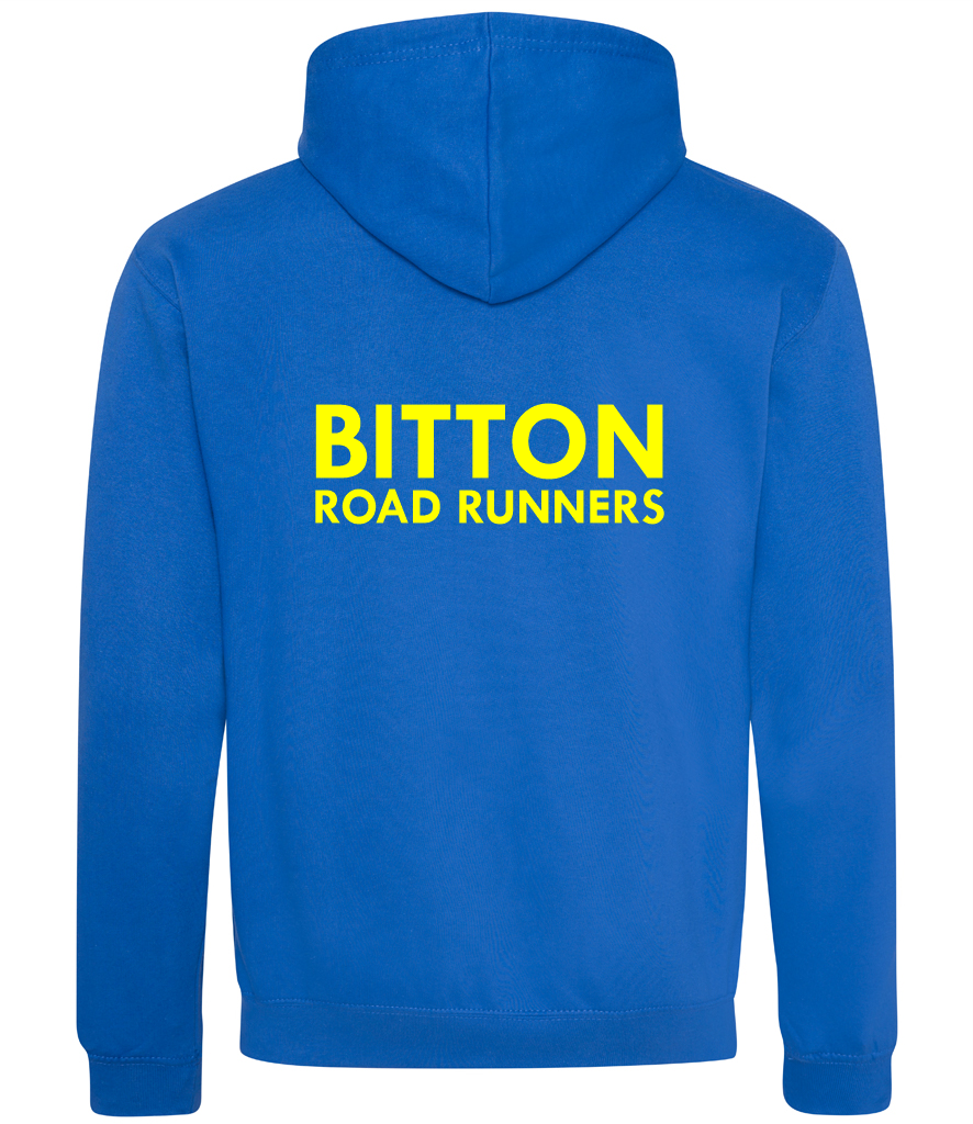 Bitton Road Runners Adult Zipped Hoodie - Royal