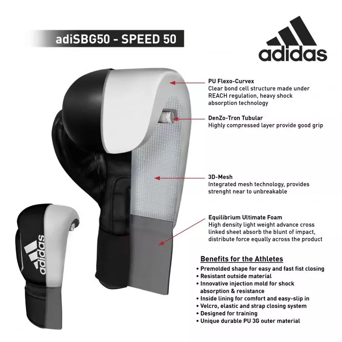 Adidas Speed 50 Boxing Gloves