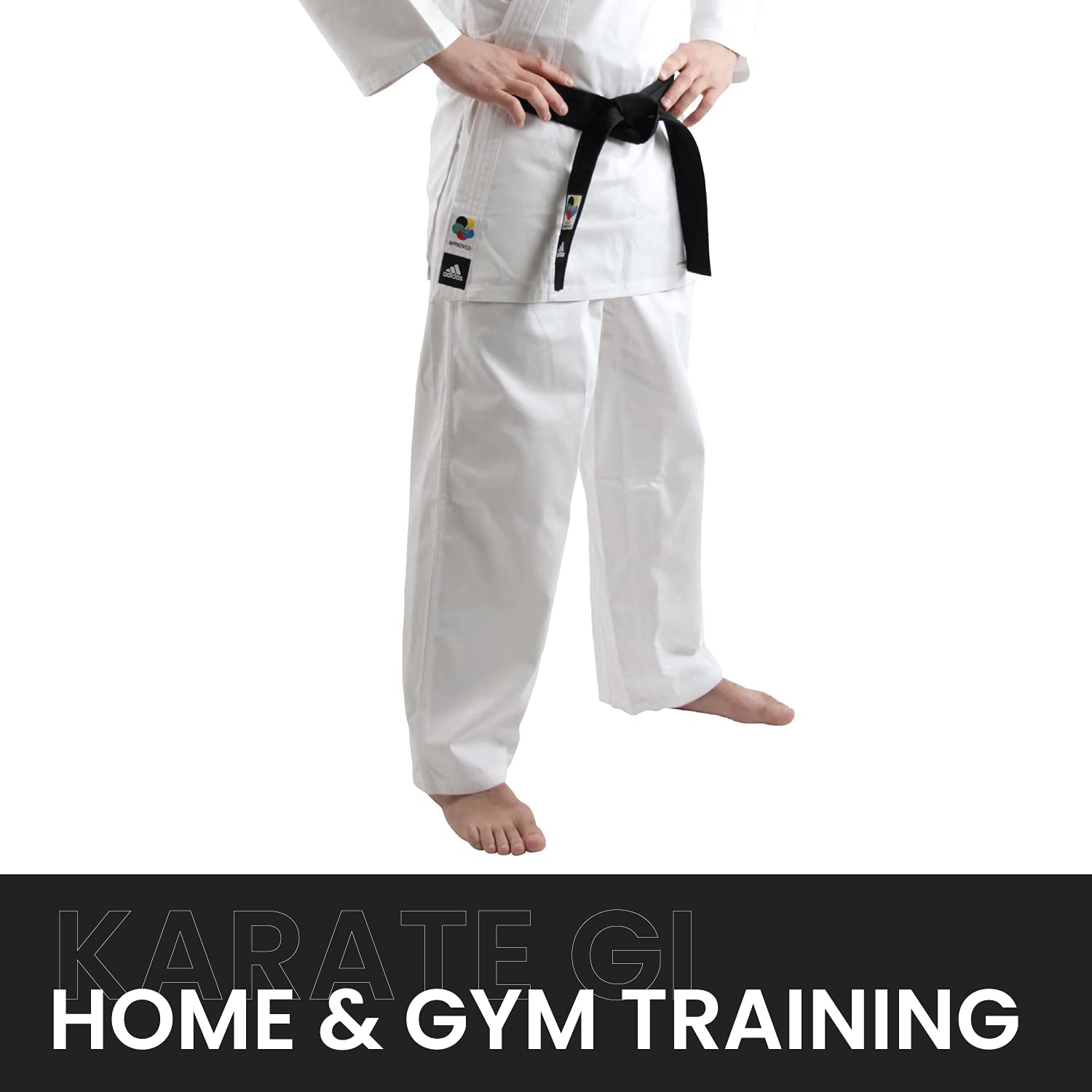 BKC ADIDAS WKF CLUB KARATE UNIFORM - 8OZ