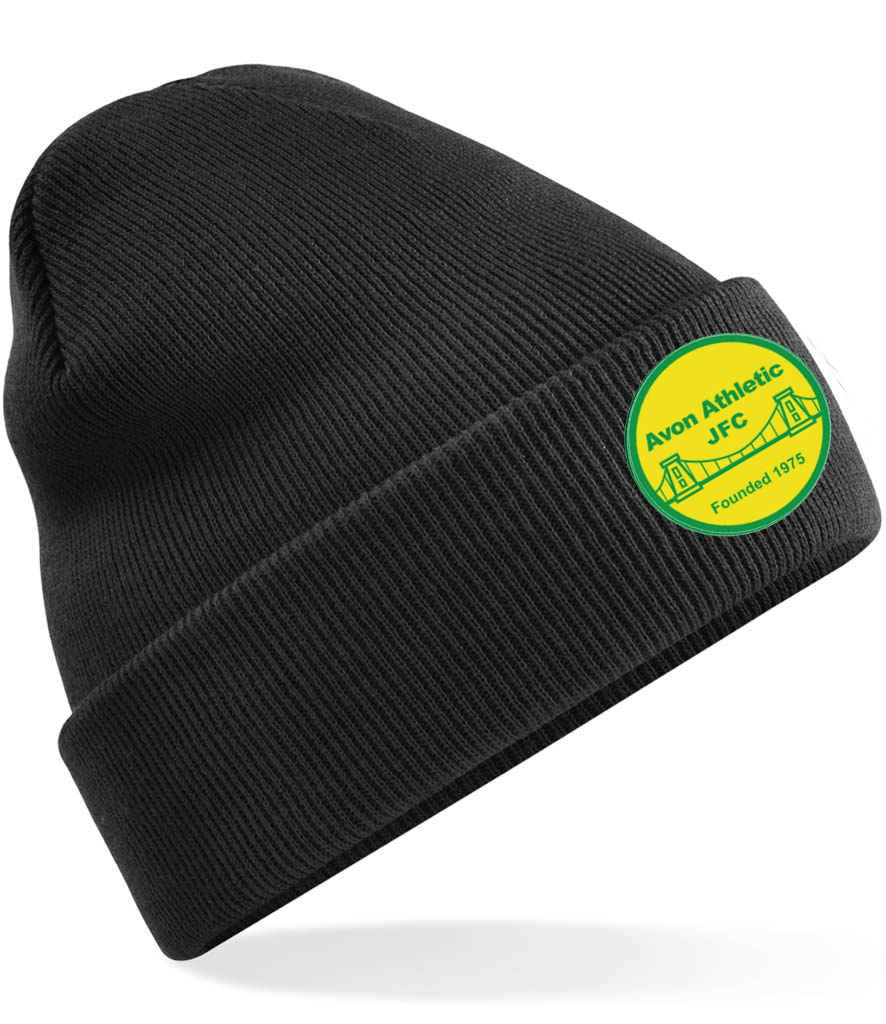 Avon Athletic Turn Up Beanie - Black