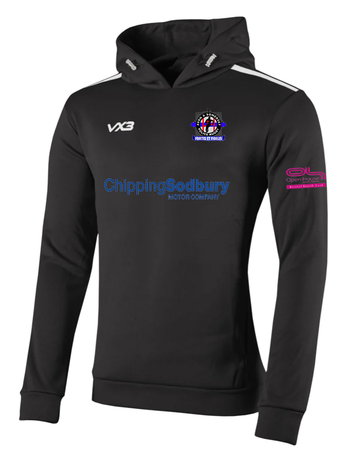 Avon & Somerset Police RFC VX3 Fortis Hoodie - BLK/WHITE