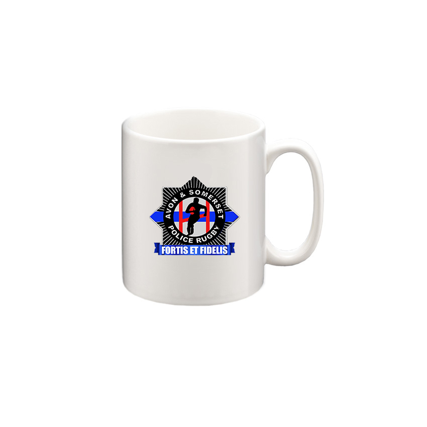 Avon & Somerset Police RFC Mug - White