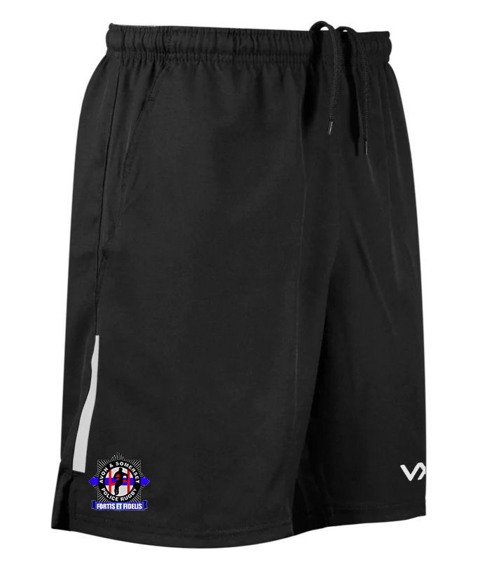 Avon & Somerset Police RFC VX3 Fortis Leisure Short - BLK/WHITE