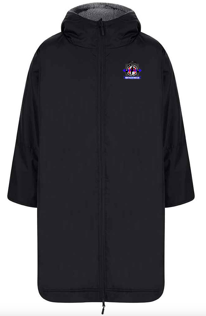 Avon & Somerset RFC All Weather Robe Print Logo - Black
