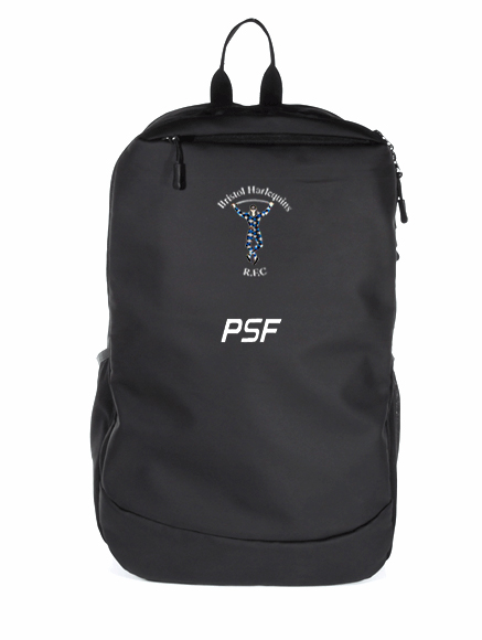 Bristol Harlequins RFC Backpack - Black