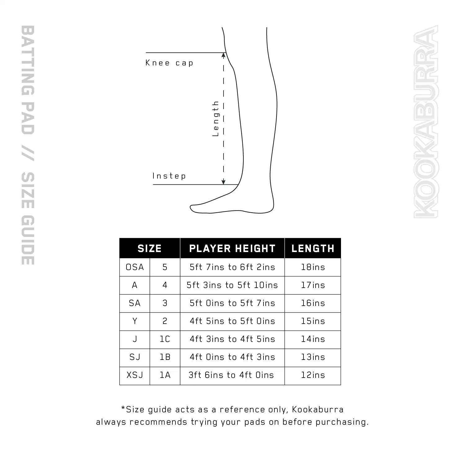 Kookaburra Kahuna 3.1 Batting Pads