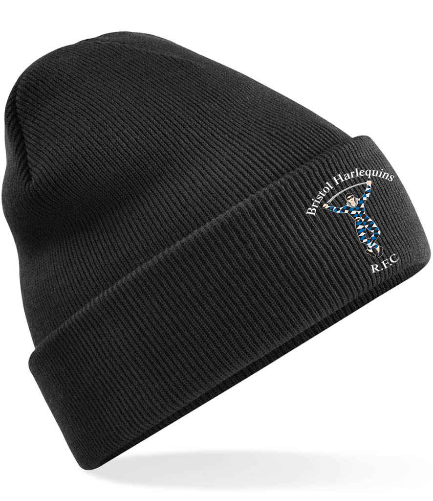 Bristol Harlequins RFC Cuffed Beanie